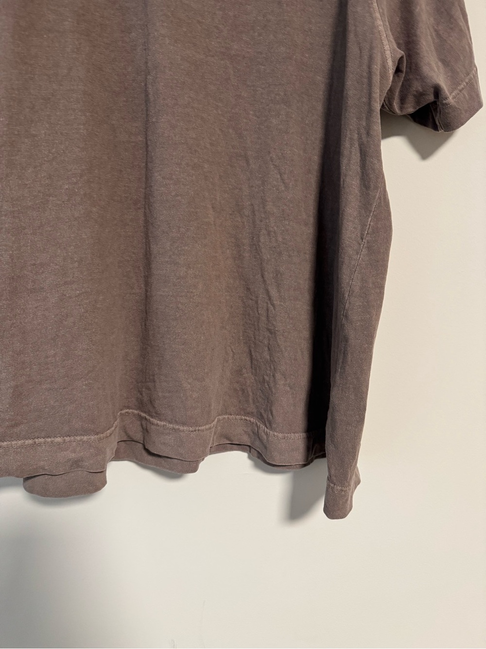 FP Movement by Free People Washed Brown Short Sleeve Crew Tee - Picture 6 of 10